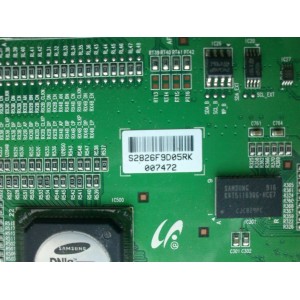  T-CON 2826F  / SAMSUNG BN81-02444A MODELO UN55B8000XFXZA / NUMERO DE PANEL LTF550HH01